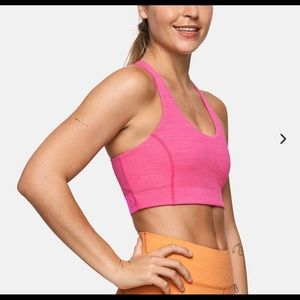 Outdoor voices doing things bra in raspberry